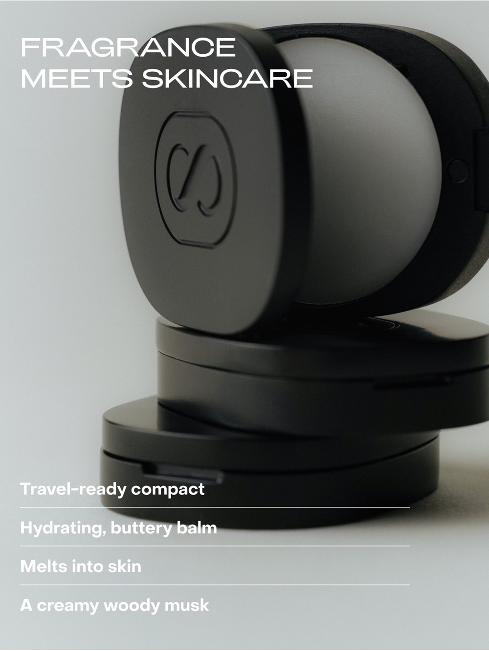 BRALESS by SIDIA solid Perfume Compact NIB ideal for travel